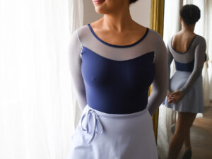 Suzanne Scoop-Neck Leotard