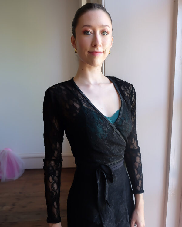 Wisteria Wrap Top