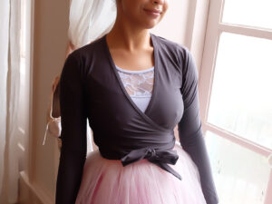Allegra Wrap Top